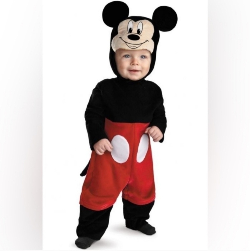 NWT Disney Baby Mickey Mouse Halloween Costume Toddler Size 2T Cosplay Cute New